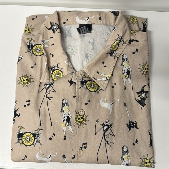 Nightmare Before Christmas button down shirt! - Picture 4 of 4
